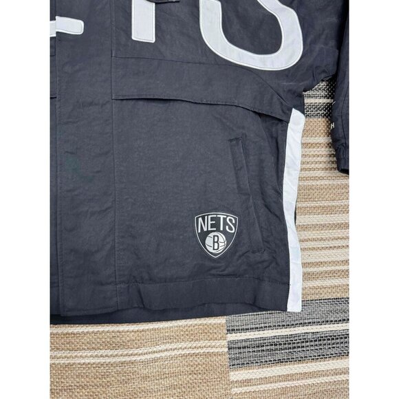 NWT Nike x Ambush NBA Collection Women's Brooklyn Nets Jacket Hooded Black Large - Picture 4 of 16